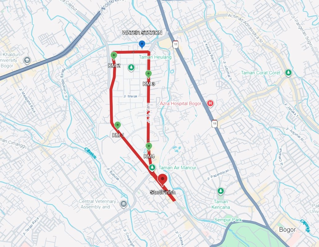 5K Route Map
